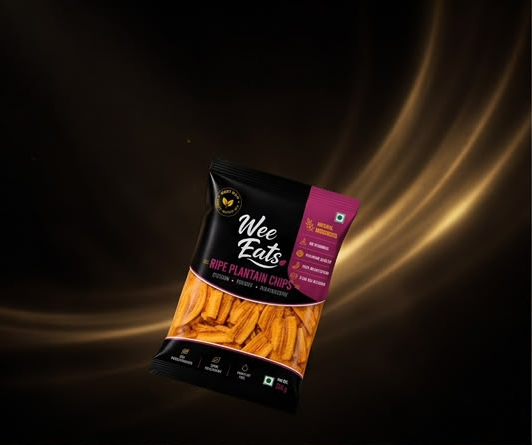 Wee Eats pack floating on a golden swirl