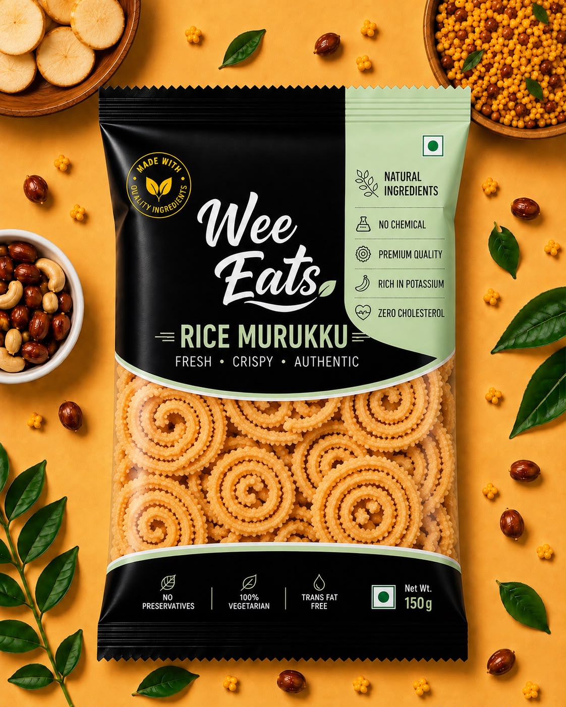 Wee Eats Rice Murukku package